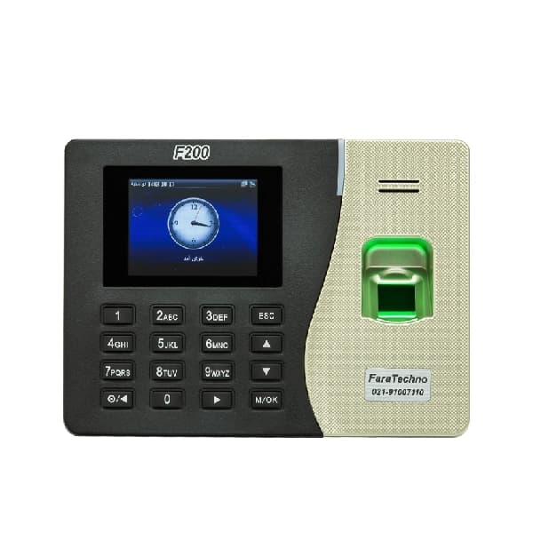 دستگاه حضور و غیاب فراتکنو مدل F200