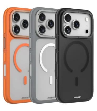 قاب یانگ کیت ایفون 17 پرومکس Youngkit Rock Sand iPhone 17 Pro Max