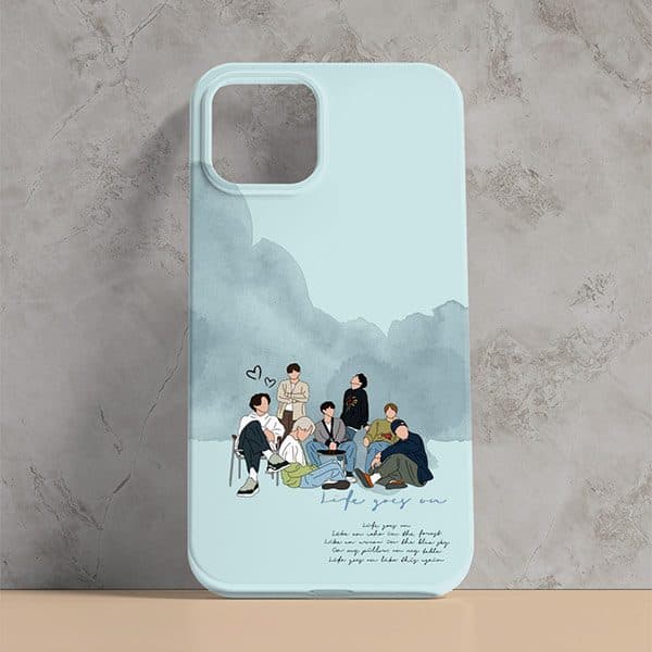 قاب گوشی موبایل طرح بی تی اس کد CAA852