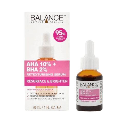 سرم لایه بردار پوست AHA 10% + BHA 2% بالانس