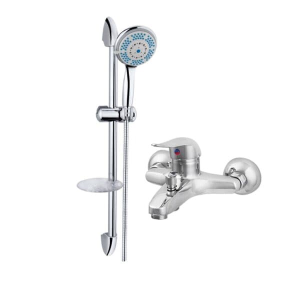 شیر حمام مدل ساحل به همراه علم دوش کروم