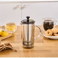 فرنچ پرس شیشه‌ای کاراجا آلینا 350 میلی طوسی