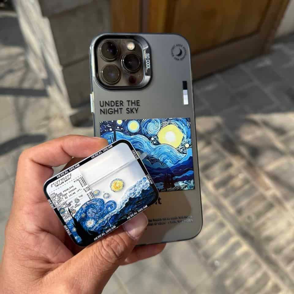 قاب شب های پرستاره نچرال(بدون بند)آیفون|سامسونگ|شیائومی
