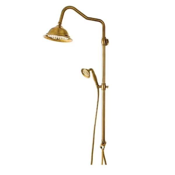 علم دوش قهرمان مدل آنتیک طلایی