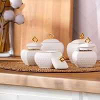 جا ادویه 5 عددی امسان گل طلایی