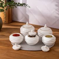 جا ادویه 5 عددی امسان روی طلایی