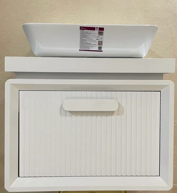 روشویی کابینتی کد 801 سفید