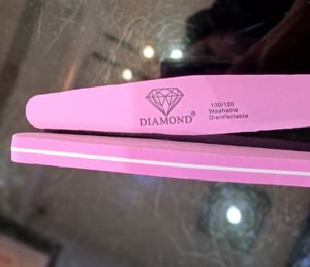 بافر ناخن دستی زبری 100/180 بلند دیاموند Diamond