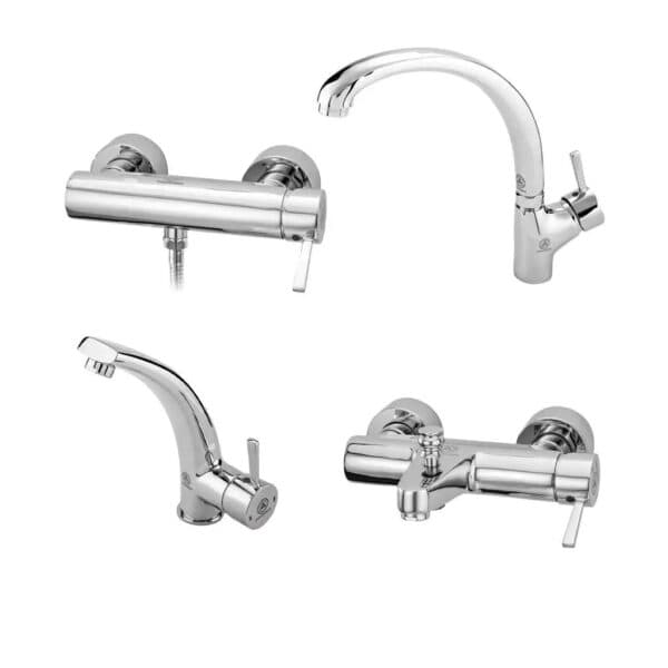 ست شیرآلات قهرمان مدل ارکیده