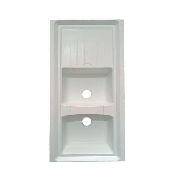 سینک گرانیتی روکار تیدومکث مدل سفید ساده