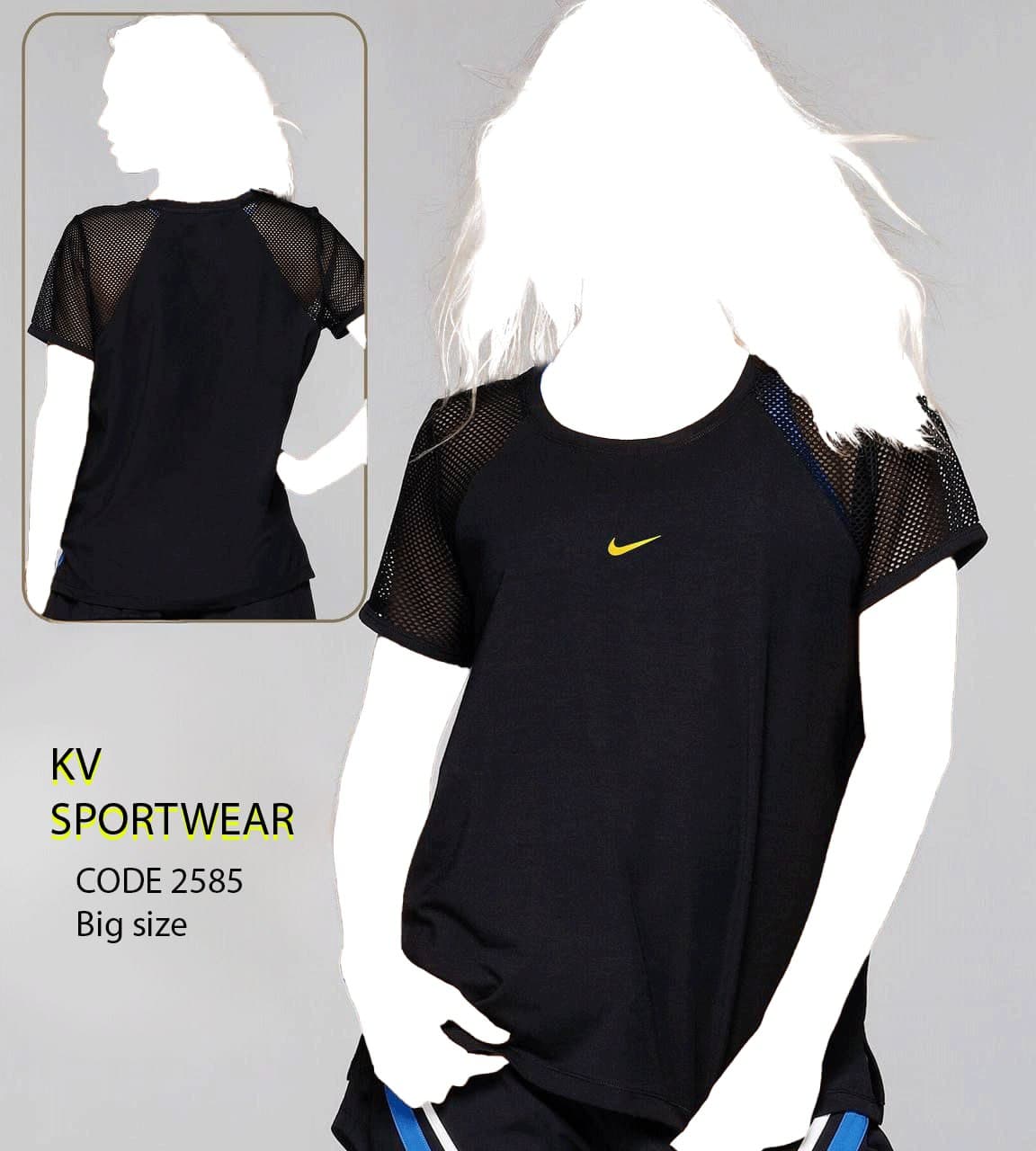 تیشرت سایز بزرگ ورزشی زنانه NIKE کد 0029