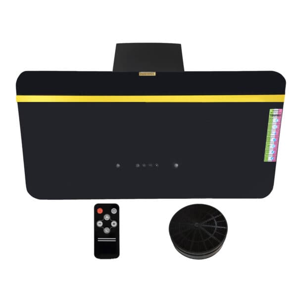 هود آشپزخانه مورب لمسی تیدومکث مدل درسا طلایی