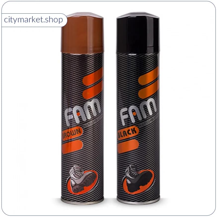 اسپری تمیز کننده جیر و نبوک FAM