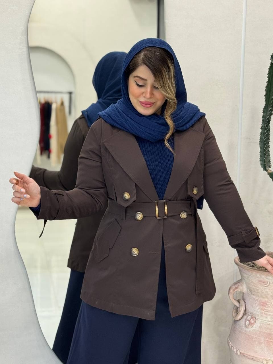 بارونی آستردار کوتاه فرمهر