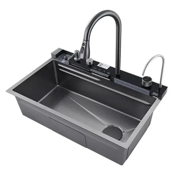 سینک ظرفشویی استیل توکار مدل پیانویی