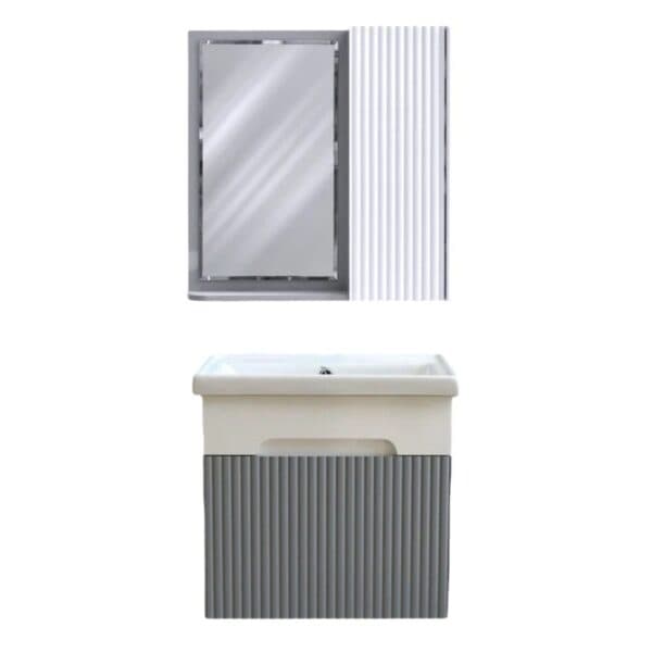 ست کابینت و روشویی به همراه آینه کد آرالیا