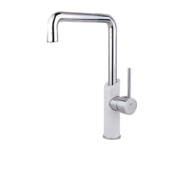 شیر سینک راسان مدل شیمر سفید