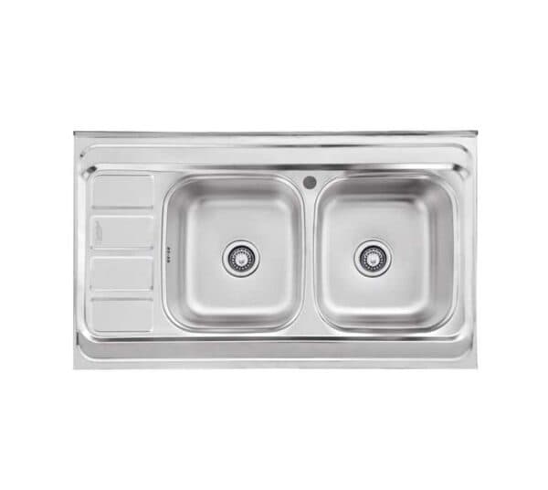 سینک روکار کد 7 نگین الماس سایز 100