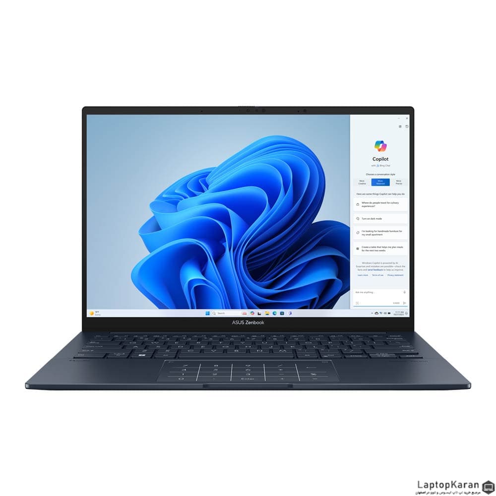لپ تاپ ایسوس ZenBook 14 OLED UX3405CA پردازنده Core Ultra 7(255H) رم 32GB حافظه 1TB SSD گرافیک Intel