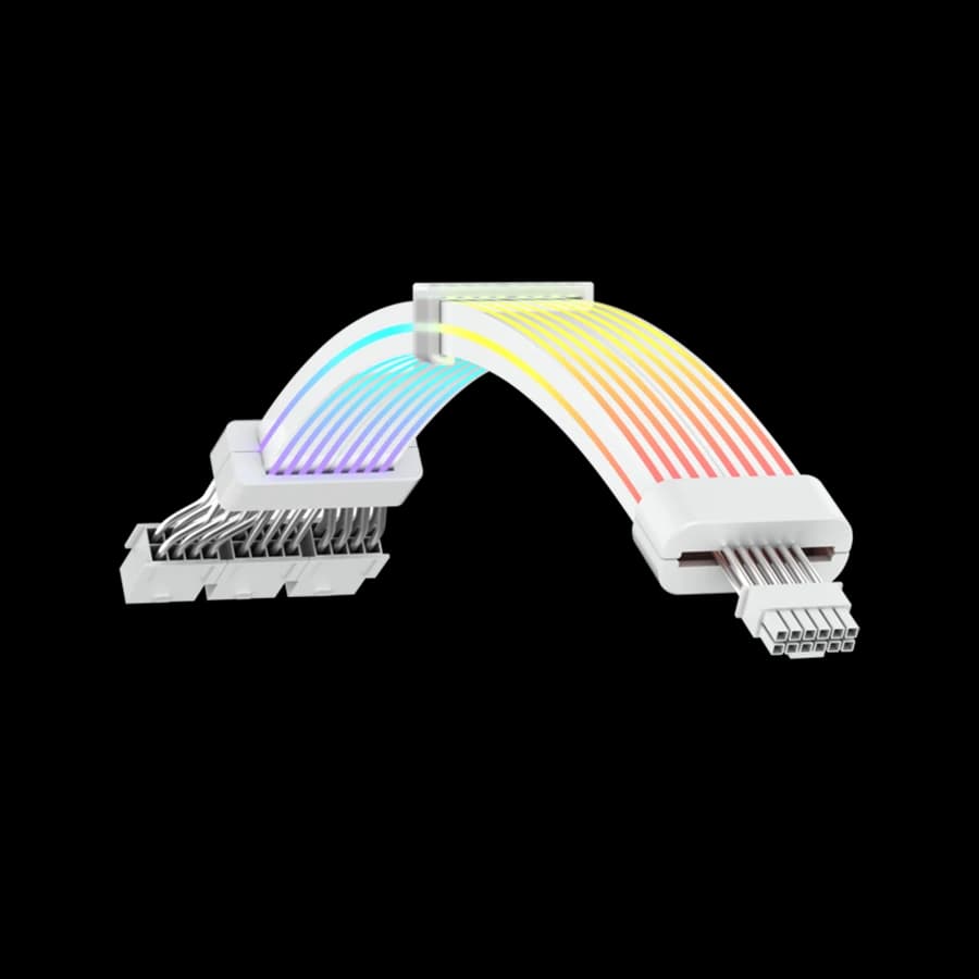 کابل اسلیو گیم مکس GAMEMAX 12VHPWR White