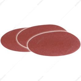 پک 3 عددی کاغذ سنباده گرد شپخ قطر 125 میلی متر مش 80/120/180 مدل 7903301701 مناسب برای مدل BTS700