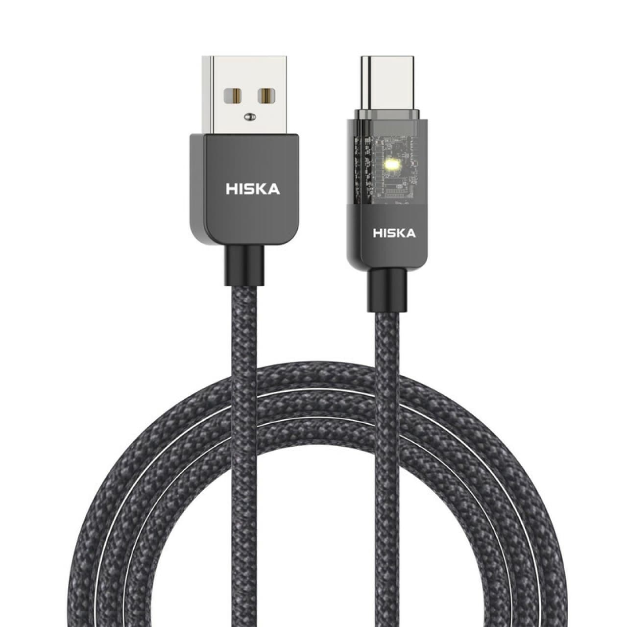 کابل تبدیل USB-A به USB-C هیسکا مدل LX-891AC طول 1 متر