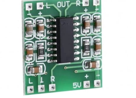 ماژول آمپلی فایر 2x3W کلاس D با تراشه PAM8403 بدون ولوم