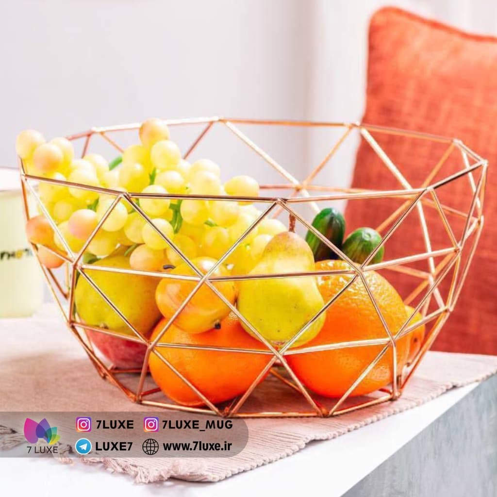 سبد میوه لوکسینه طلایی
