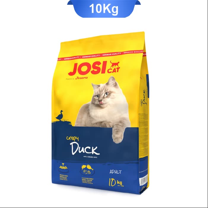 غذا خشک گربه بالغ جوسی کت طعم اردک وزن 10 کیلوگرم Josicat Duck