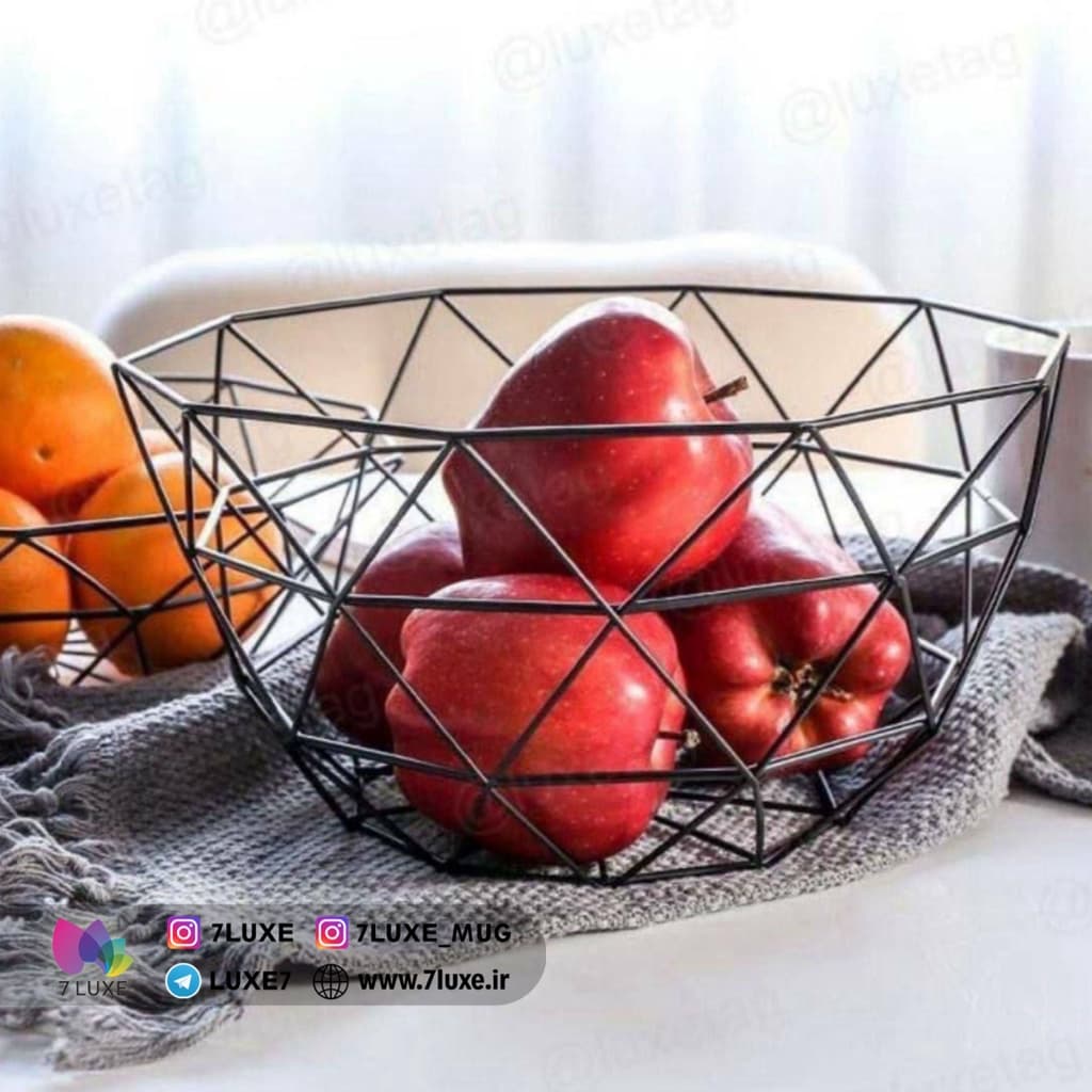 سبد میوه لوکسینه مشکی
