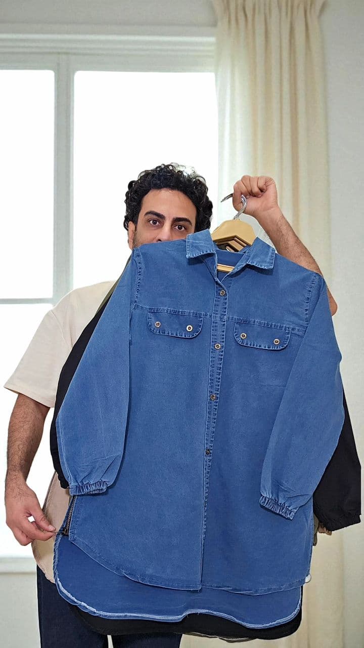 مانتو بغل زیپ ۱۰۶۶۸