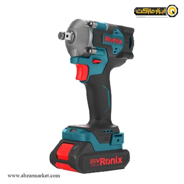 بکس شارژی رونیکس 1/2 اینچ براشلس 20 ولت مدل 8654