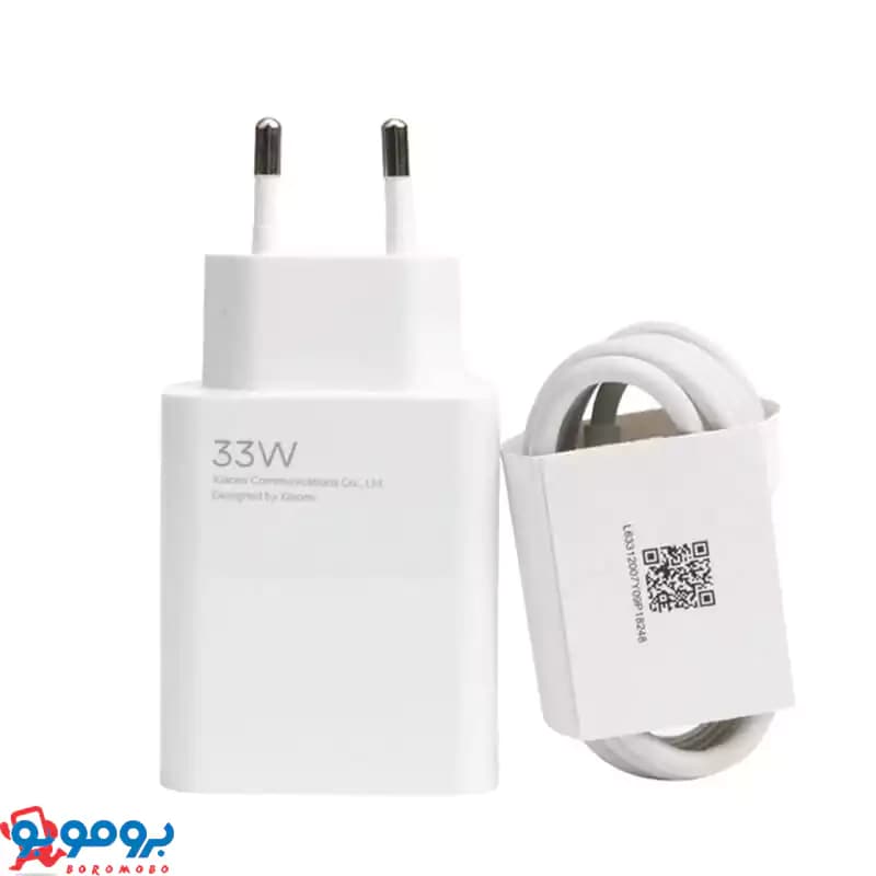 شارژر دیواری 33 وات شیائومی مدل MDY‑11‑EZ | دو پین
