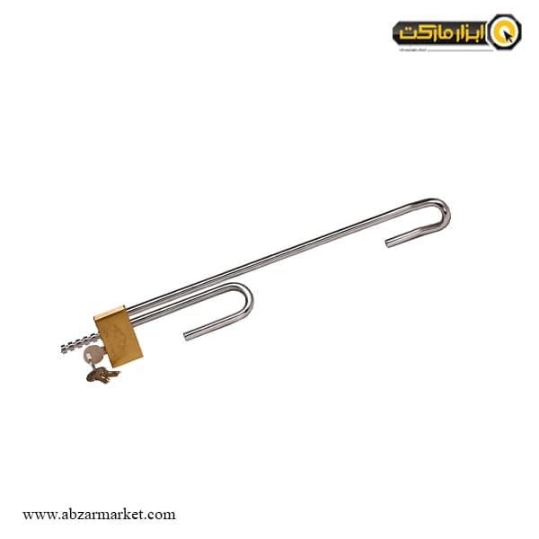 قفل پدال پارس طرح پیام 1 با کلید کامپیوتری مدل PFO