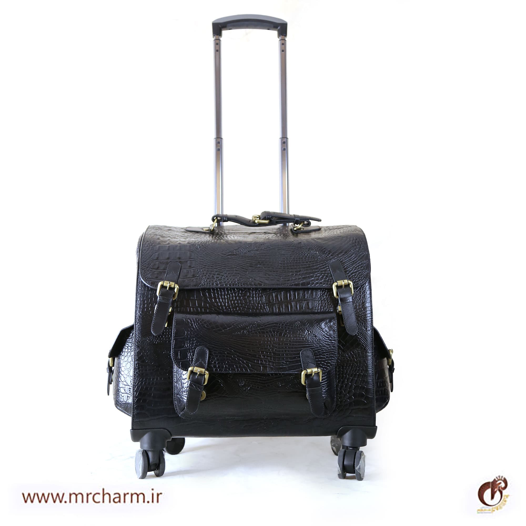 چمدان خلبانی تمام چرم mrc168-07