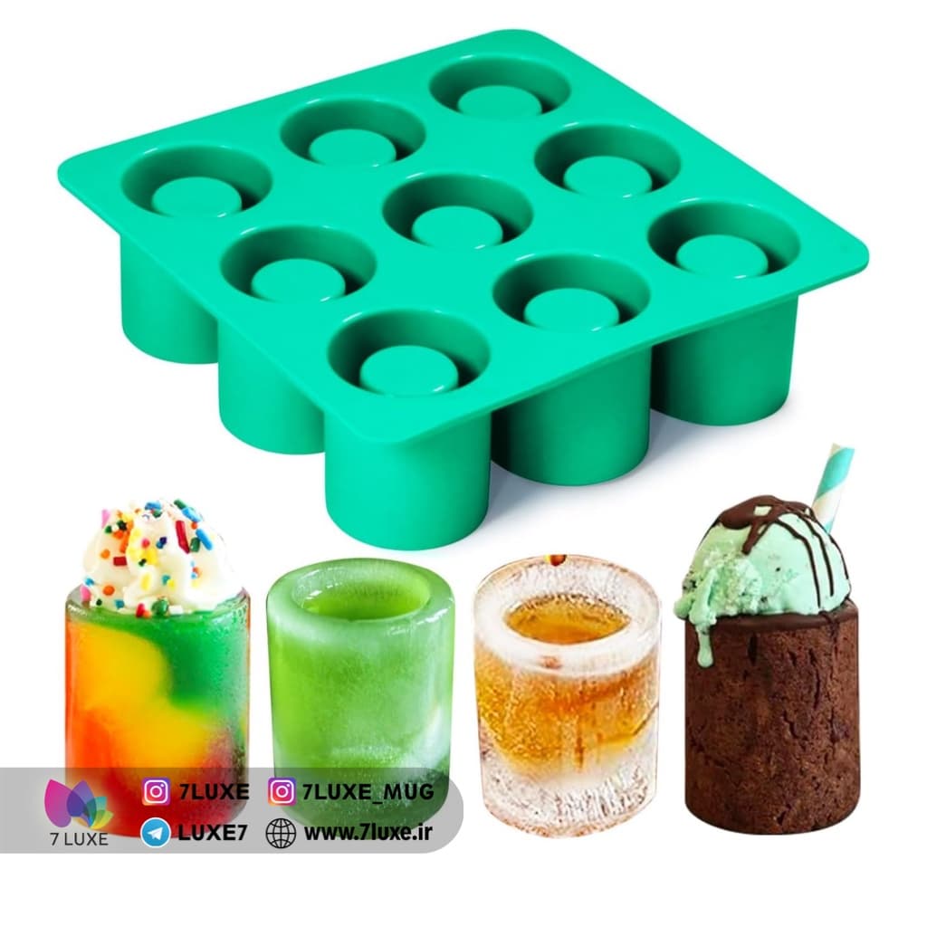 قالب سیلیکونی طرح شات / قالب استنلی سیلیکونی