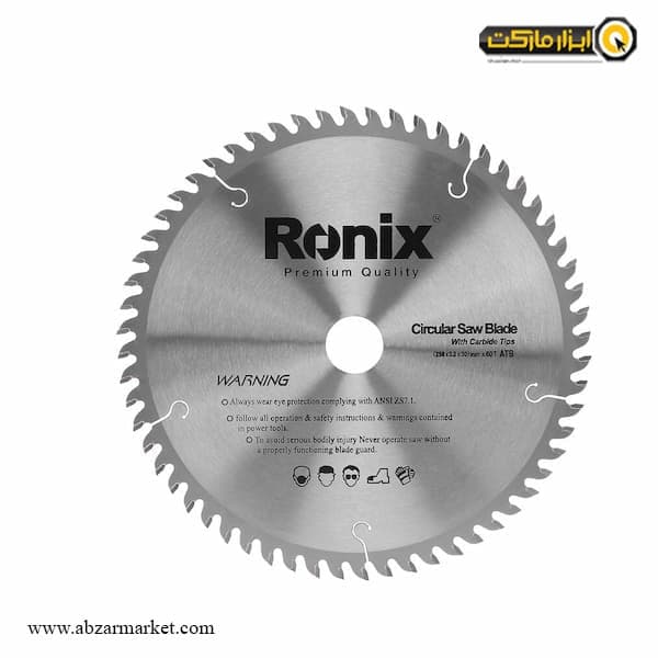 تیغ اره الماسه چوب بر رونیکس 250x60 مدل RH-5110