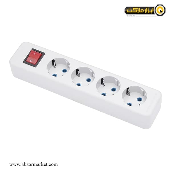 چهار راهی ارت دار پارت الکتریک با کابل 5 متری مدل شهاب PRT 650