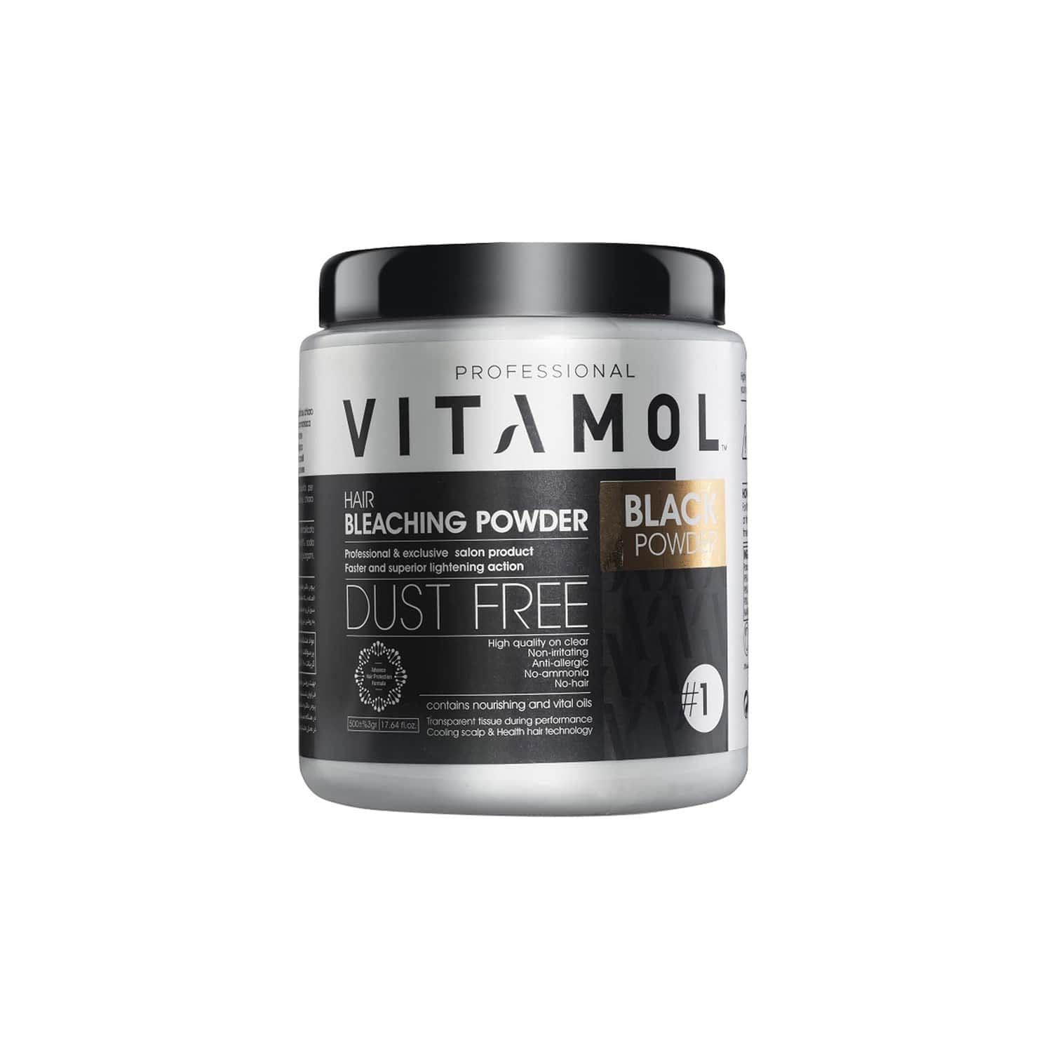 پودر دکلره ویتامول مدل بلک وزن 500 گرم