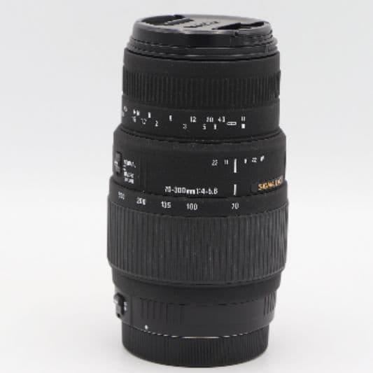 لنز سیگما دست دوم Sigma 70-300mm F 4-5.6 DG MACRO for CANON(جعبه ندارد)