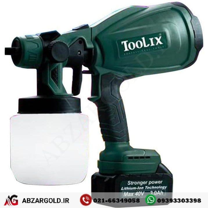پیستوله شارژی 40 ولت براشلس تولیکس مدل TX-2240BR