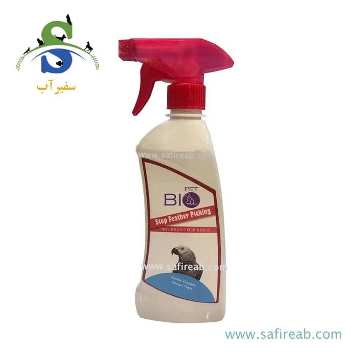 اسپری ضد پر کنی پرندگان بایو پت (۴۵۰ سی‌سی)