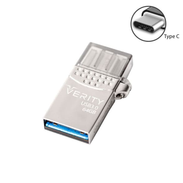فلش مموری وریتی مدل O 511 USB3.0 USB OTG ظرفیت 64 گیگابایت