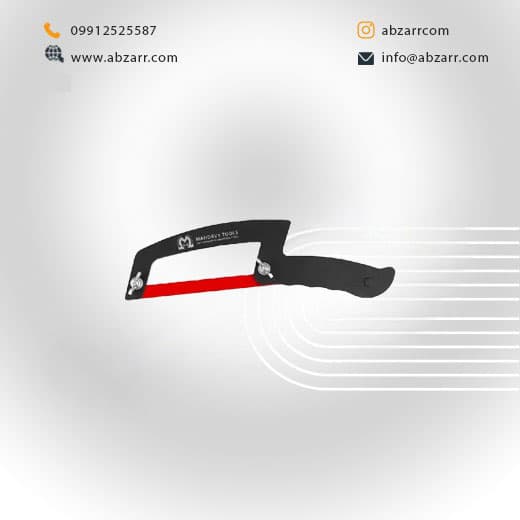 کمان اره مینیاتوری طرح مویی 250 میلی متر MAHDAVY مدل MHSAW