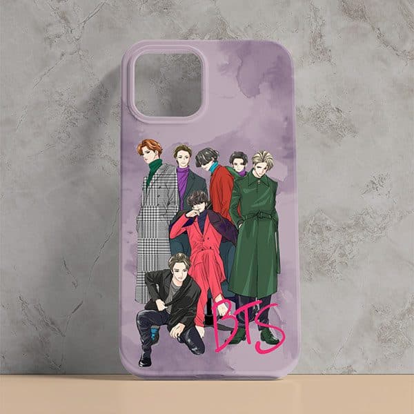 قاب گوشی موبایل طرح بی تی اس کد CAA962