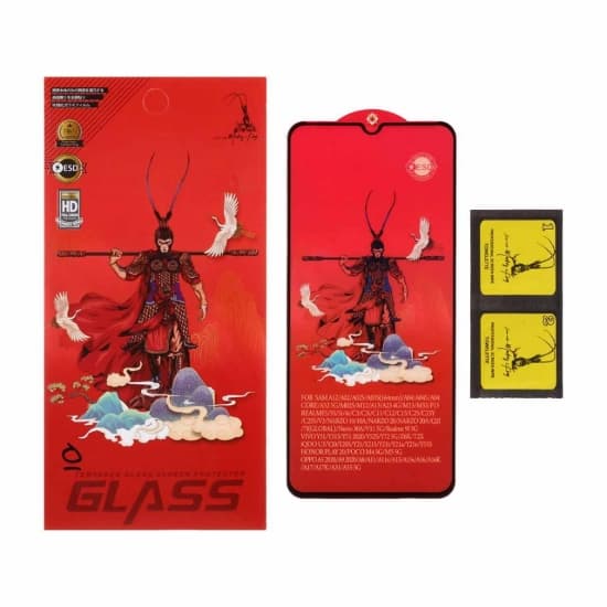 گلس گوشی موبایل شفاف مانکی مدل آنتی استاتیک Full Cover - ESD