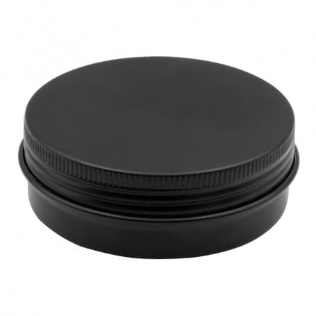 قوطی فلزی مشکی 30ml سایز 52x20mm