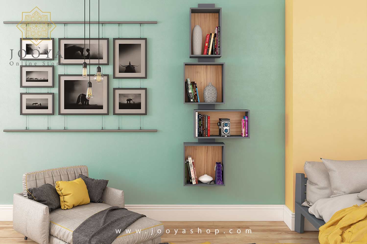 شلف دیواری نارونا مدل D21