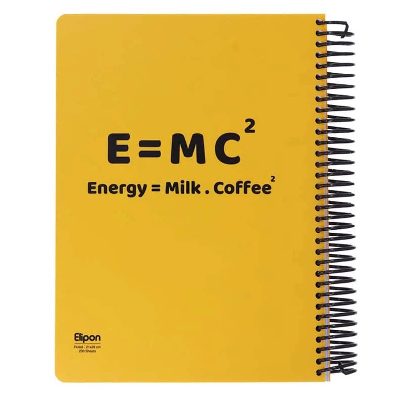 دفتر مشق 200 برگ الیپون کد 2501571