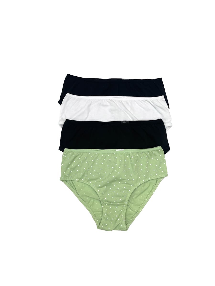 شورت دخترانه مدل اسلیپ برند پیپرتس (پک 4 عددی) کد k2332